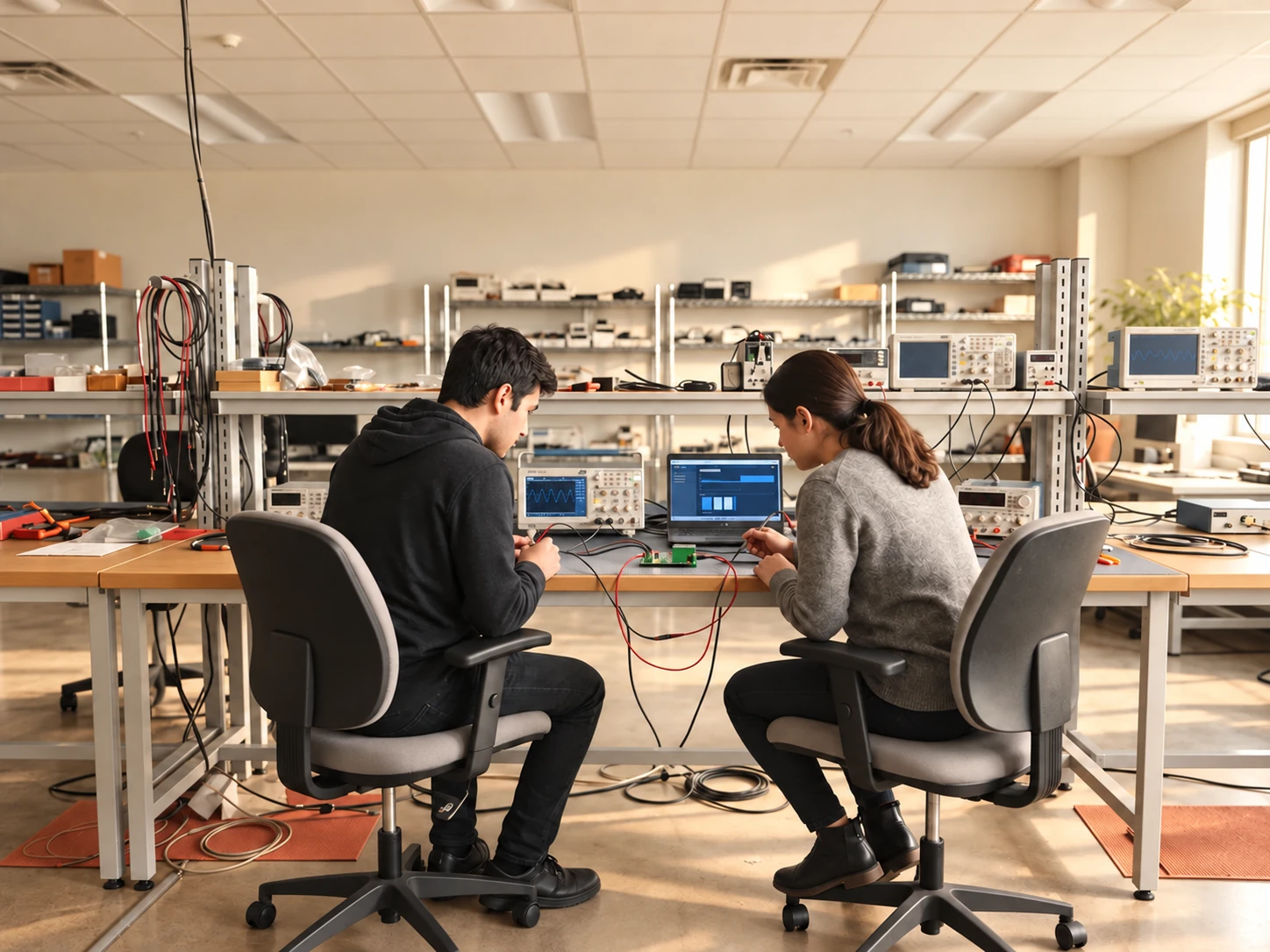On-device testing